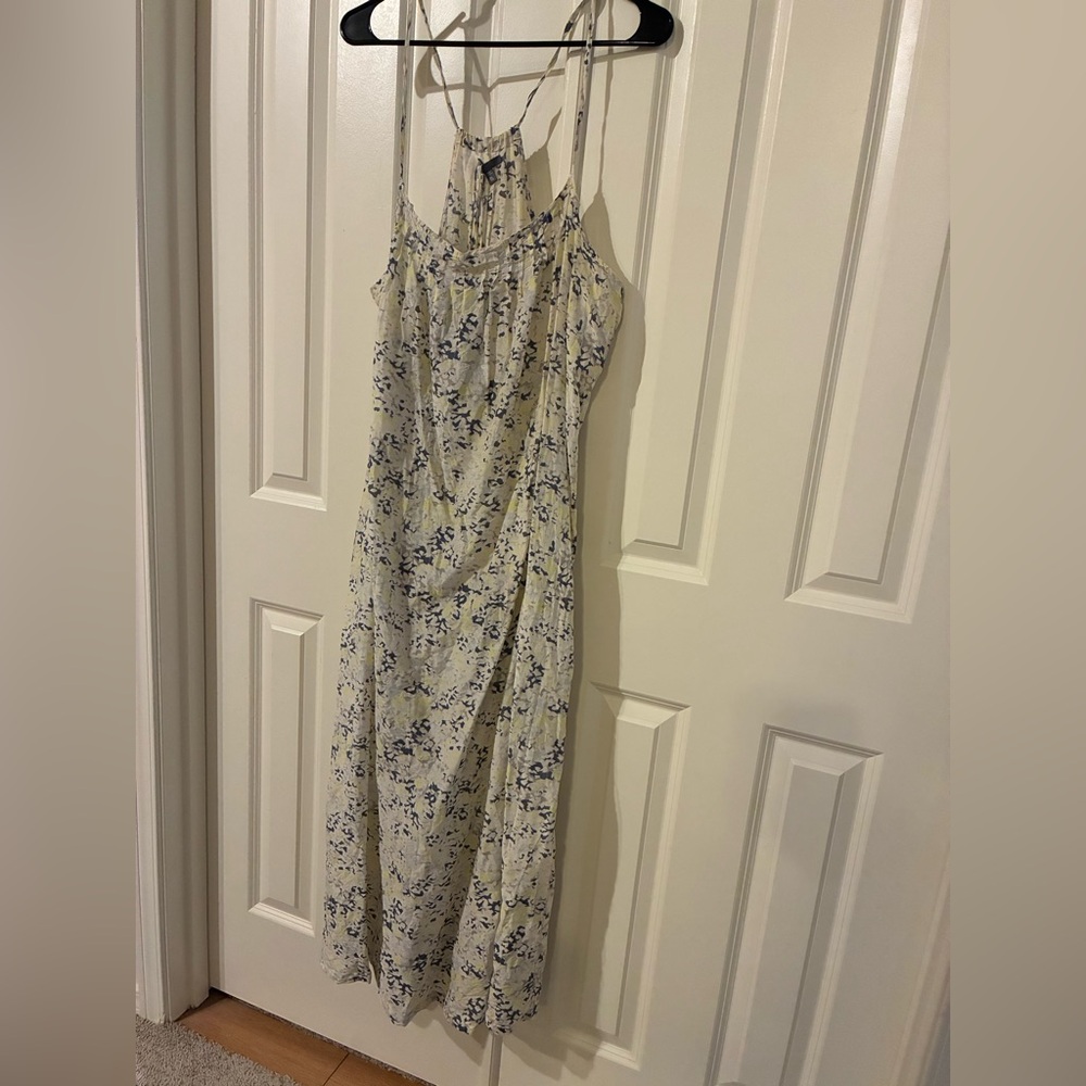 GAP Floral Maxi Dress - Yellow and Blue